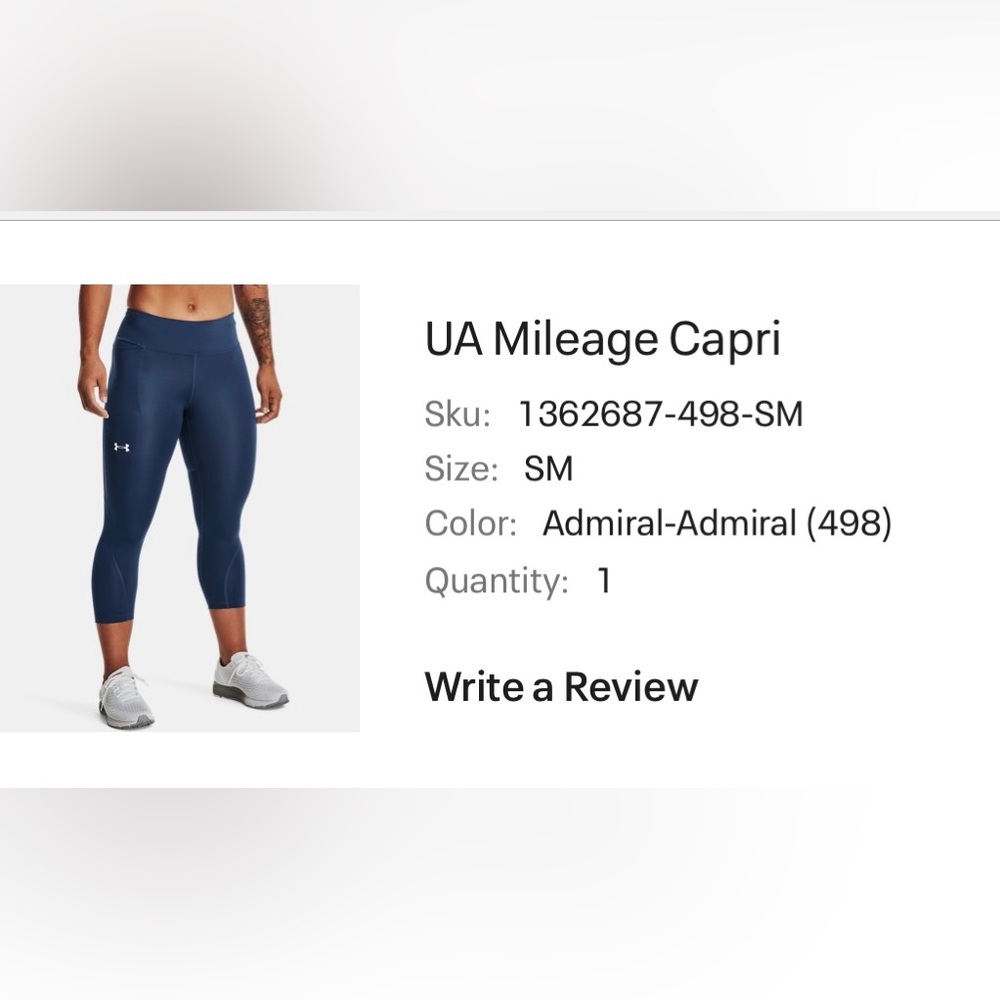 Underarmour workout pants